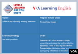 LLE1 Lesson 8