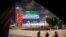 Tel Aviv City Hall is lit up with the flag of the United Arab Emirates as Israel and the UAE announced they would be establishing full diplomatic ties, in Tel Aviv, Israel, Aug. 13, 2020.
