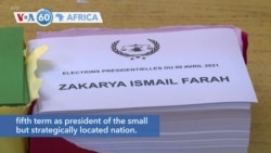VOA60 Afrikaa - Residents of Djibouti vote in the presidential elections