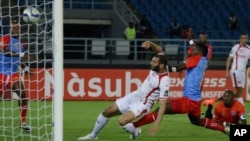 RDC -Tunisie, dernier match de groupe lors de la CAN 2015.