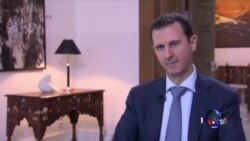 叙利亚总统称赞俄罗斯的军事介入