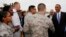 Президент Обама зустрічається з військовослужбовцями
