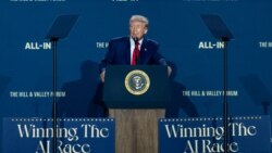 President Donald Trump delivers remarks at the White House AI Summit in Washington, D.C. July 23, 2025. (Official White House Photo by Joyce N. Boghosian)