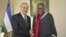 O'zbekiston Tashqi ishlar vaziri Abdulaziz Komilov va AQSh elchisi Pamela Spratlen, 22-yanvar, 2014