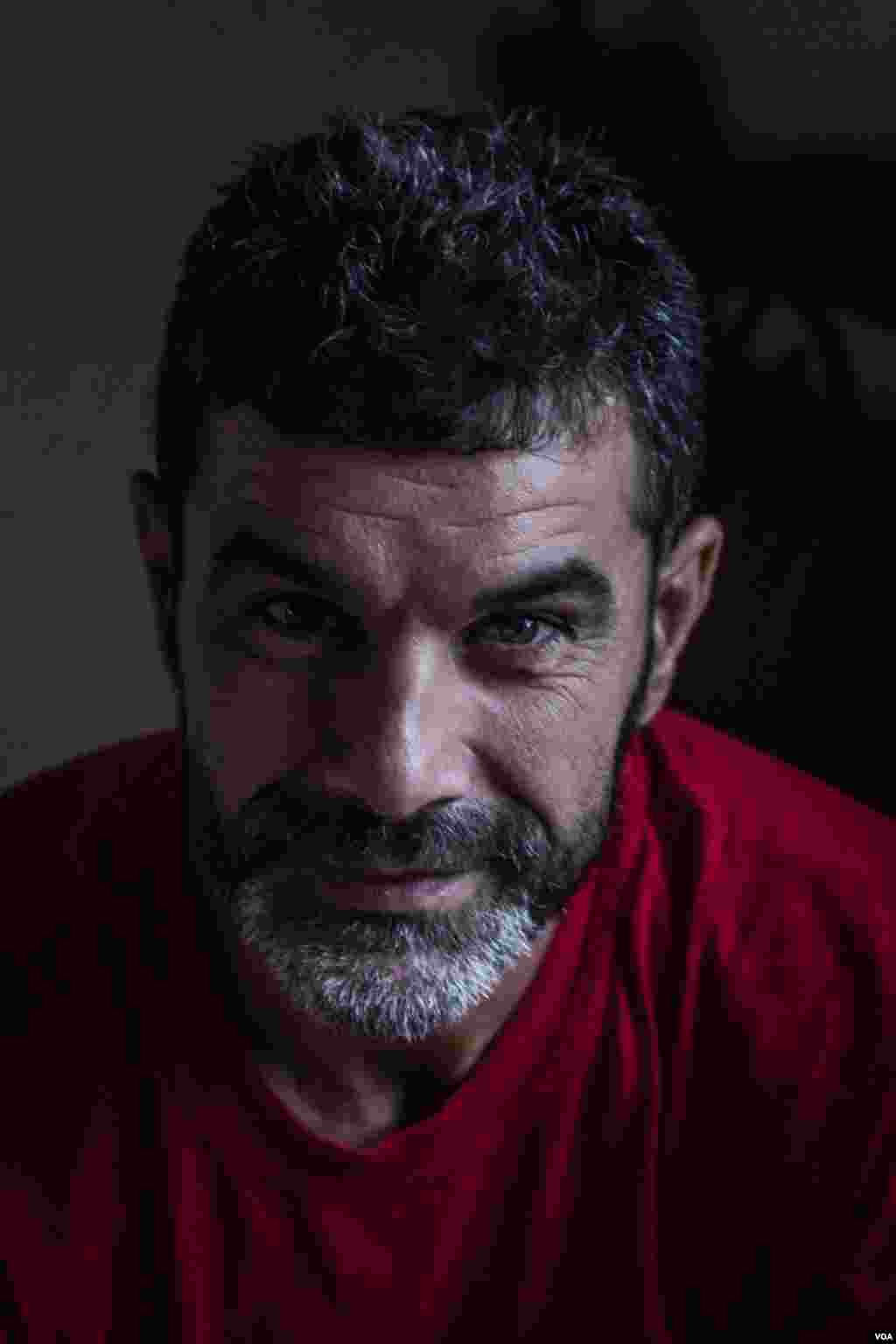 Majdi has lived in the camp all his life and dreams of launching a sports school. (John Owens for VOA)