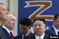 Russia's President Putin and North Korea's leader Kim meet in Amur region