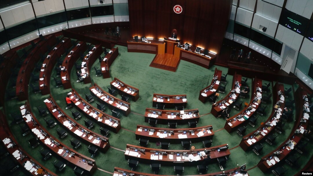 香港立法會（路透社2020年6月4日）