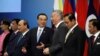 China's Premier Li Keqiang poses for a group photo with ASEAN leaders at the ASEAN-China Summit in Singapore November 14, 2018. 