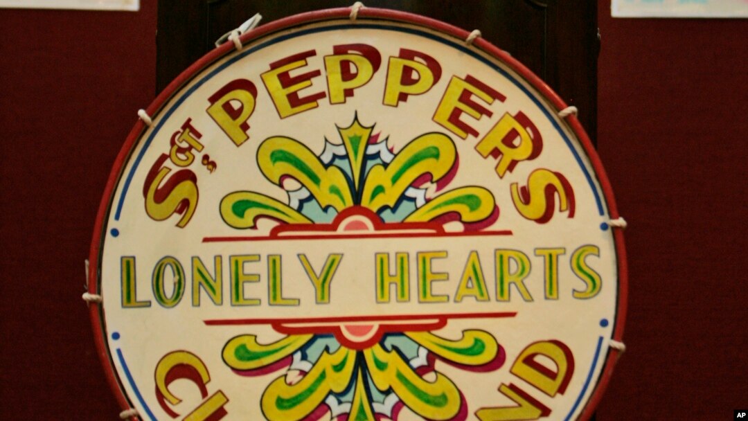 On July 10, 2008 at Christie's in London, the drum featured on the cover of the famous Beatles' Sgt. Peppers Lonely Hearts Club Band album sold for $890,000.