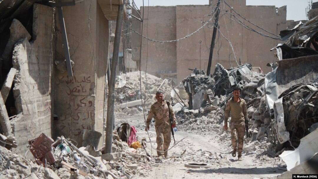 Arhia - Ruševine starog Mosula, nakon borbi sa pripadnicima Islamske države, Irak, 13. jula 2017.