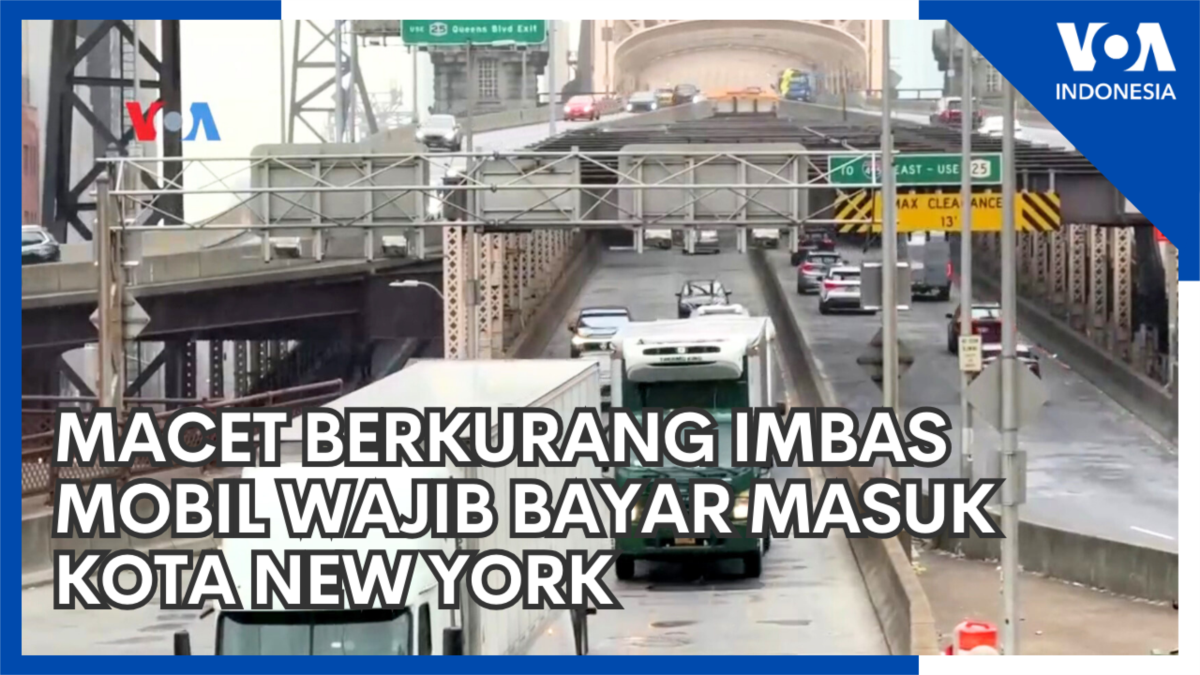 Macet Berkurang Imbas Mobil Wajib Bayar Masuk Kota New York