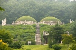 유네스코가 고려시대 유적인 북한 개성 일대를 세계유산에 등재했다. 사진은 개성의 고려 공민왕릉.