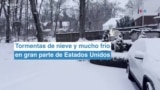 Tormentas de nieve y mucho frío en gran parte de Estados Unidos