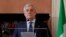 FILE Italian Foreign Minister Antonio Tajani during a news conference in Rome, Italy. Taken Feb.9, 2023. 