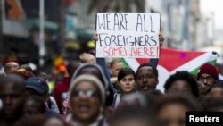 Thousands March Against Xenophobia in South Africa