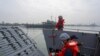 FILE - Navy soldiers stand on a landing craft during a military drill in Kaohsiung City, Taiwan on Thursday, Jan. 12, 2023.