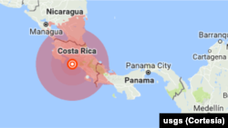 El sismo de magnitud 6,5 sacudió San José, la capital de Costa Rica y el litoral del país el domingo, 12 de noviembre de 2017.