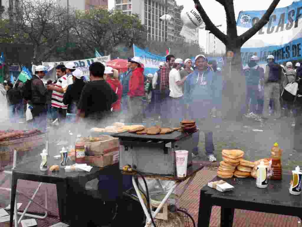 Celebración del Día del Trabajador en Buenos Aires, Argentina.