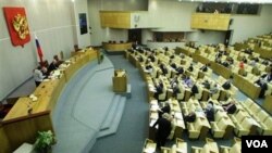 Nan Moskou, Palman an ap Vote sou yon Trete Amerikano-Ris