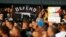 People demonstrate on Aug. 27, 2018 in Chemnitz, eastern Germany, following the death of a 35-year-old German national who died in hospital after a "dispute between several people of different nationalities," according to the police.