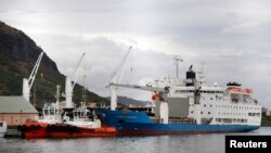 Port Louis, capitale de l'île Maurice, dans l'océan Indien, le 5 août 2015.