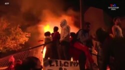 Մինեապոլիսում անցած գիշեր ցուցարարները հրդեհ էին սկսել ոստիկանության բաժանմունքում