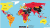 Indeks Kebebasan Pers Dunia 2018 yang dirilis oleh RSF. (Foto: Screengrab/RSF)