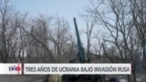 Invasión rusa a Ucrania cumple tres años 