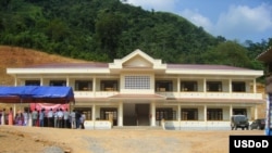 The Army Corps of Engineers built this school in Vietnam.