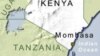 Map of Mombasa, Kenya