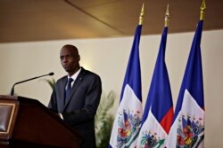 El presidente de Haití, Jovenel Moise, en 2020.