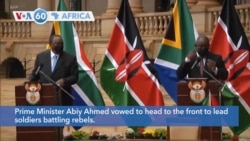 VOA60 Africa - South Africa and Kenya urge warring parties in Ethiopia to commit to an immediate cease-fire