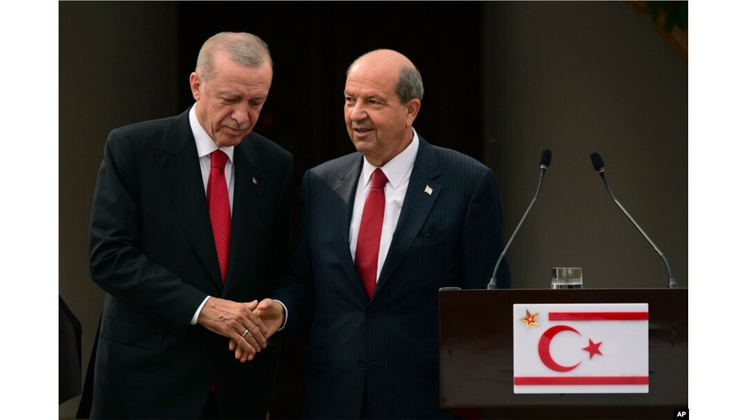 Cumhurbaşkanı Erdoğan ve KKTC Cumhurbaşkanı Tatar