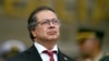 FILE - Colombian President Gustavo Petro is pictured at a military ceremony at the Jose Maria Cordova Military School in Bogota, July 9, 2024.