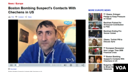  Former Chechen rebel Musa Khadjimuradov talks to VOA about his meetings with Boston Bombing suspect Tamerlan Tsarnaev.