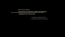 RCTI Penulis Remaja Perempuan Muslim