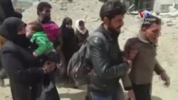 Հազարավոր մարդիկ լքում են ընդդիմադիր զինյալների վերահսկվող տարածքներ Արևելյան Ղութայում