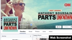 Parts Unknown, programade Anthony Bourdain