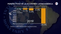 FMI: Contracción económica en Venezuela, Nicaragua, Ecuador y Argentina