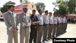 Des officiers de la police tchadienne