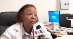 Dr. Jessy C Adrien, executive director of Haiti’s government University Hospital. (Photo: J. Belizaire/ VOA Creole)