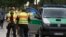 Police secure a street near the scene of a shooting in Munich, Germany July 22, 2016.