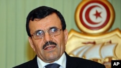 FILE - Prime Minister of Tunisia, Ali Larayedh.