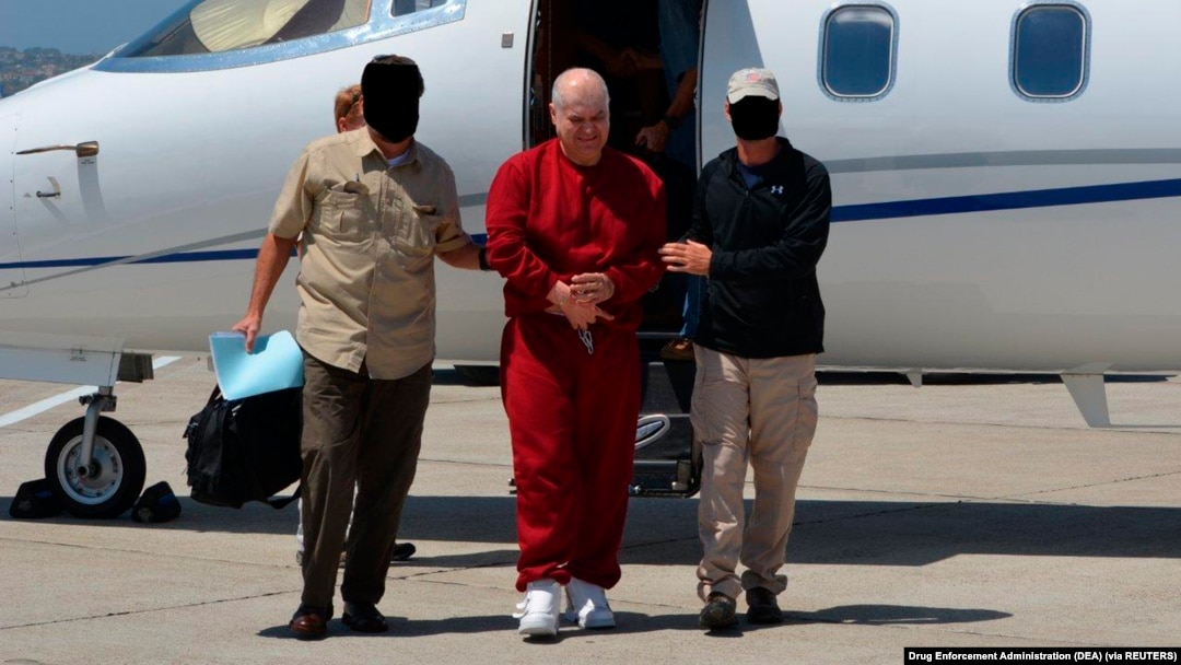 Eduardo Arellano Felix diperlihatkan setelah diekstradisi dari Meksiko dalam foto selebaran Drug Enforcement Administration (DEA) yang dirilis ke Reuters pada 4 September 2012. (Foto: DEA via Reuters)