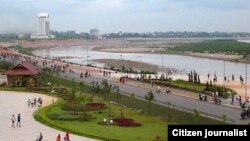 ສວນສາທາລະນະແຄມແມ່ນໍ້າຂອງ, ນະຄອນຫຼວງວຽງຈັນ.
