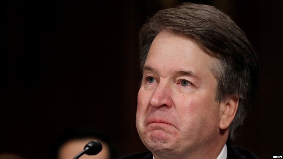 Tư liệu- Ứng viên được TT Trump đề cử vào Tòa Tối Cao Brett Kavanaugh trước Ủy ban Tư pháp Thượng viện tại Điện Capitol Hill ở Washington, ngày 27/9/2018. 