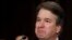 FILE - U.S. Supreme Court nominee Brett Kavanaugh is pictured testifying before the Senate Judiciary Committee on Capitol Hill in Washington, Sept. 27, 2018. 