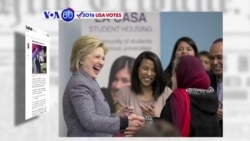 VOA60 Elections - NYT: Hillary Clinton has begun her final sprint toward the nomination in Ohio