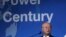 FILE - In this Oct. 30, 2017, photo, Yukiya Amano, the head of the International Atomic Energy Agency, speaks at a United Nations conference in Abu Dhabi. The U.N. agency monitoring Iran’s compliance with a landmark nuclear treaty issued a report Nov. 13,