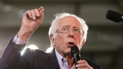 U.S. Democratic 2020 presidential candidate Senator Bernie Sanders speaks at a campaign rally in the Tacoma Dome in Tacoma, Washington, U.S. February 17, 2020. REUTERS/Jason Redmond